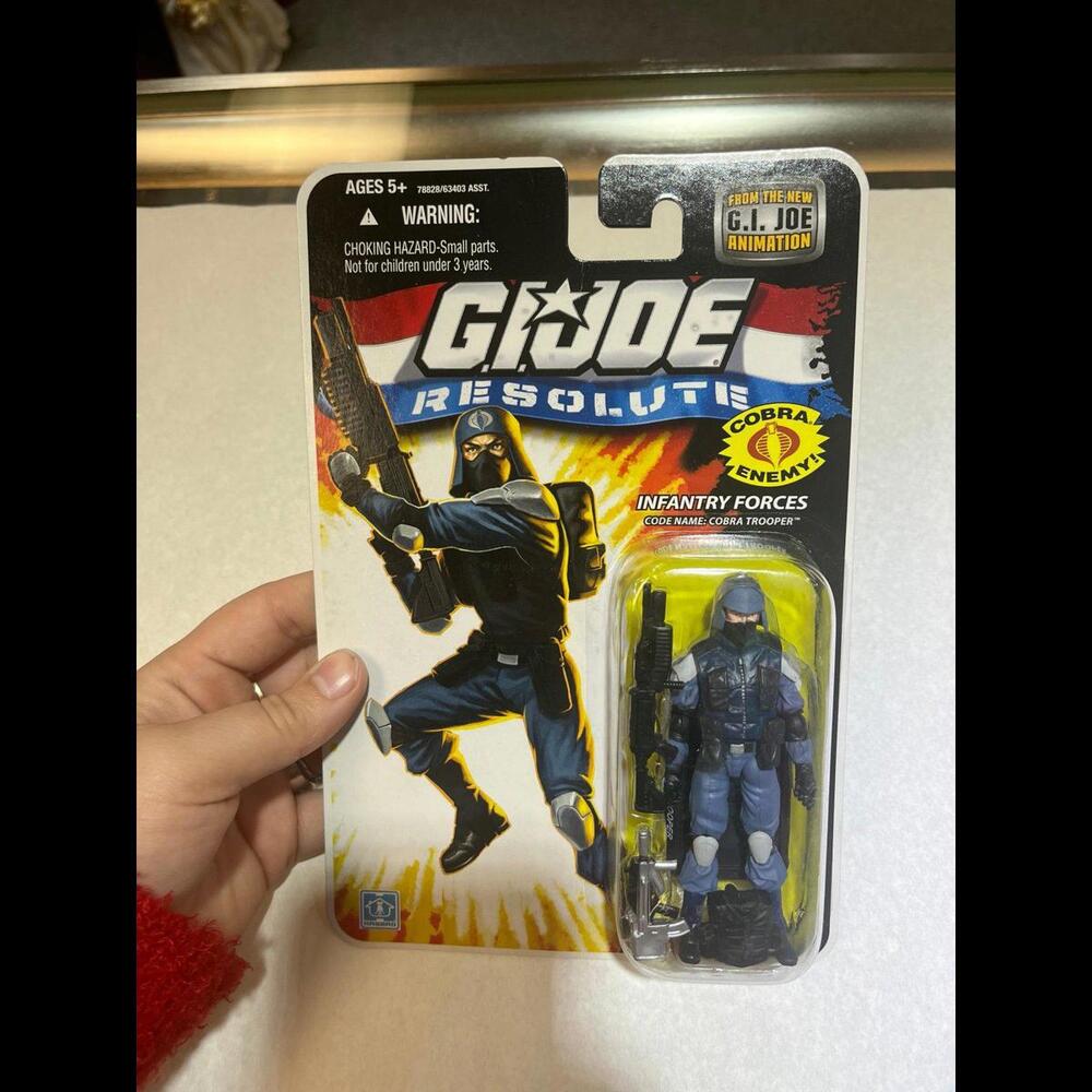 Hasbro GI Joe Resolute Cobra Trooper Infantry Forces Collectible Action Figure